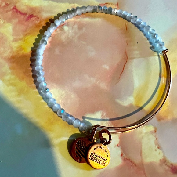 Alex + Ani Set of 3 beaded charm stacking bracelets - Picture 7 of 12